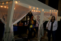 Homecoming 2010: Alumni tent at the game